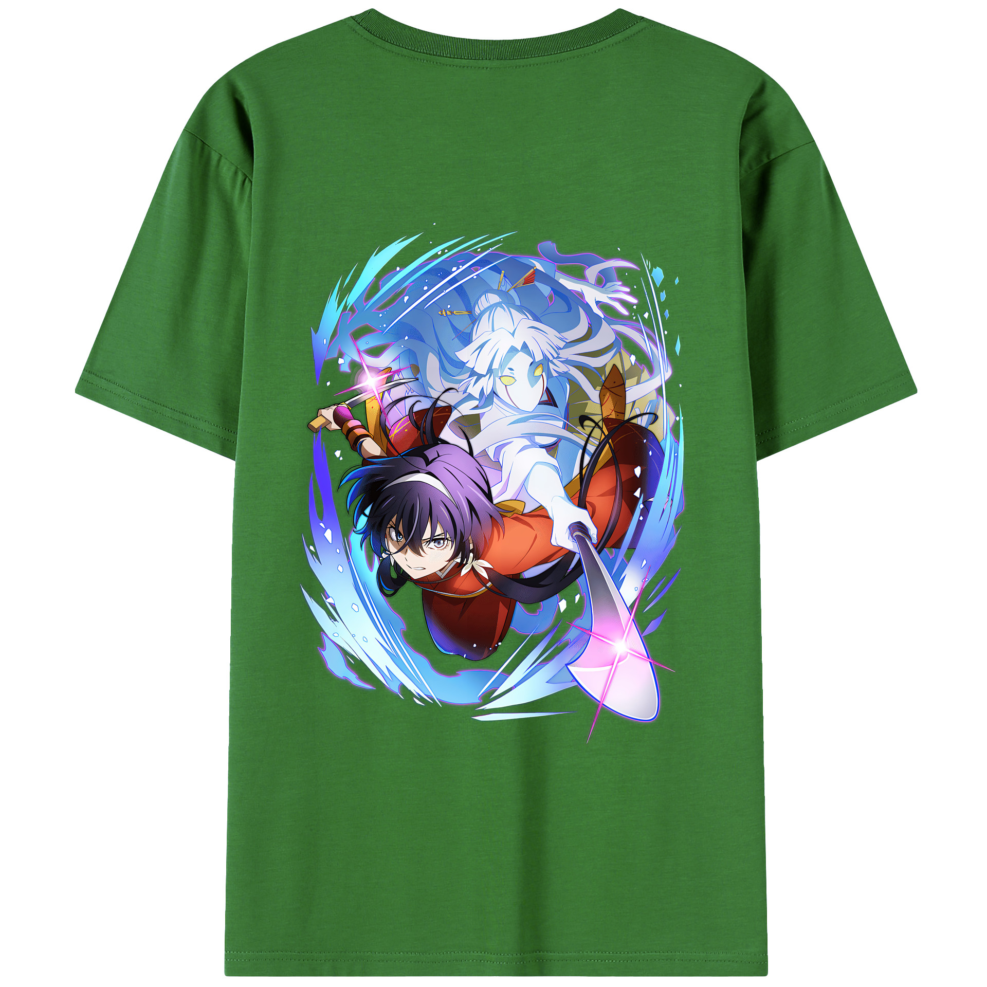 （画像用） 文豪ストレイドッグス Bungo Stray Dogs レディース半袖Tシャツ(バックプリント)